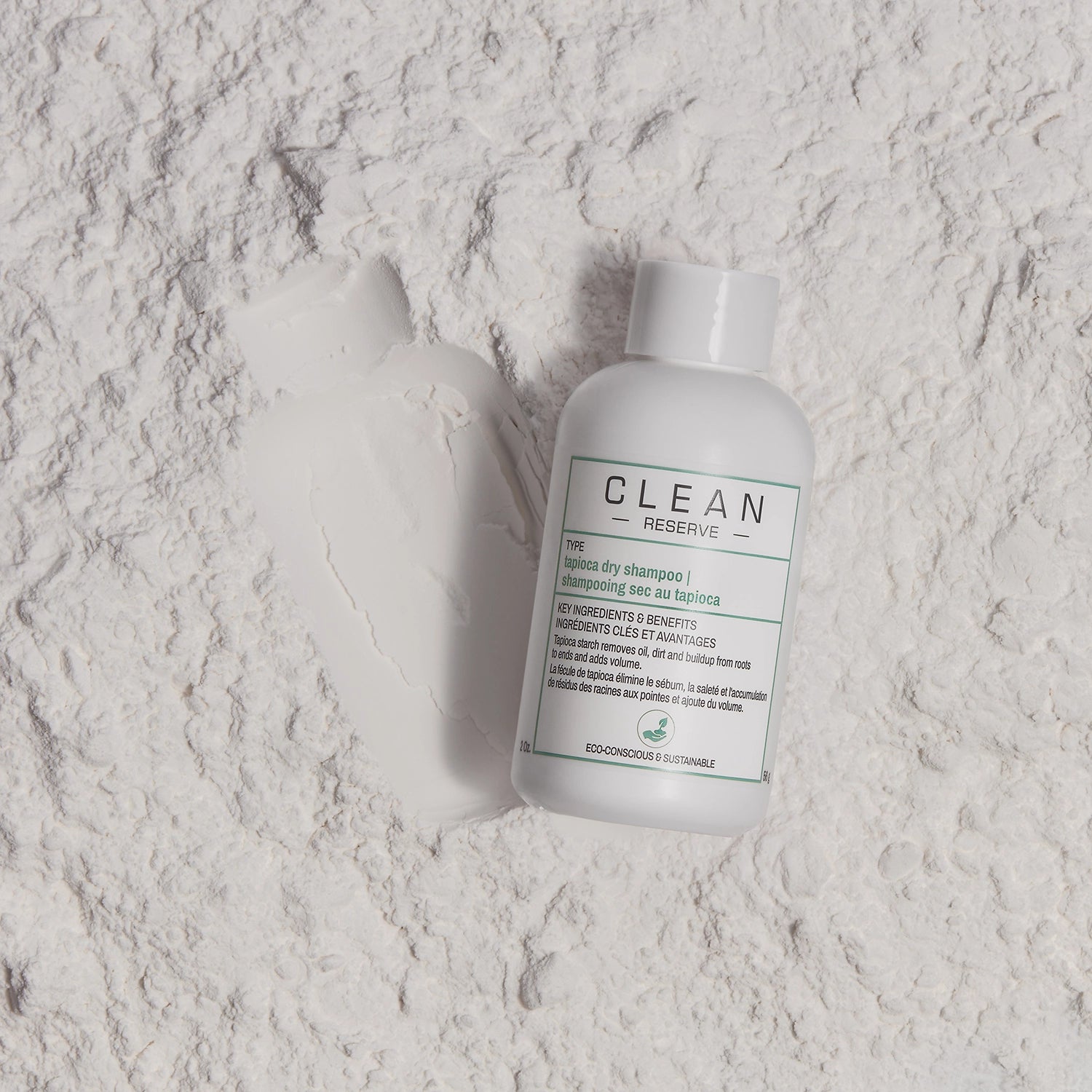 Clean Reserve Tapioca Dry Shampoo texture