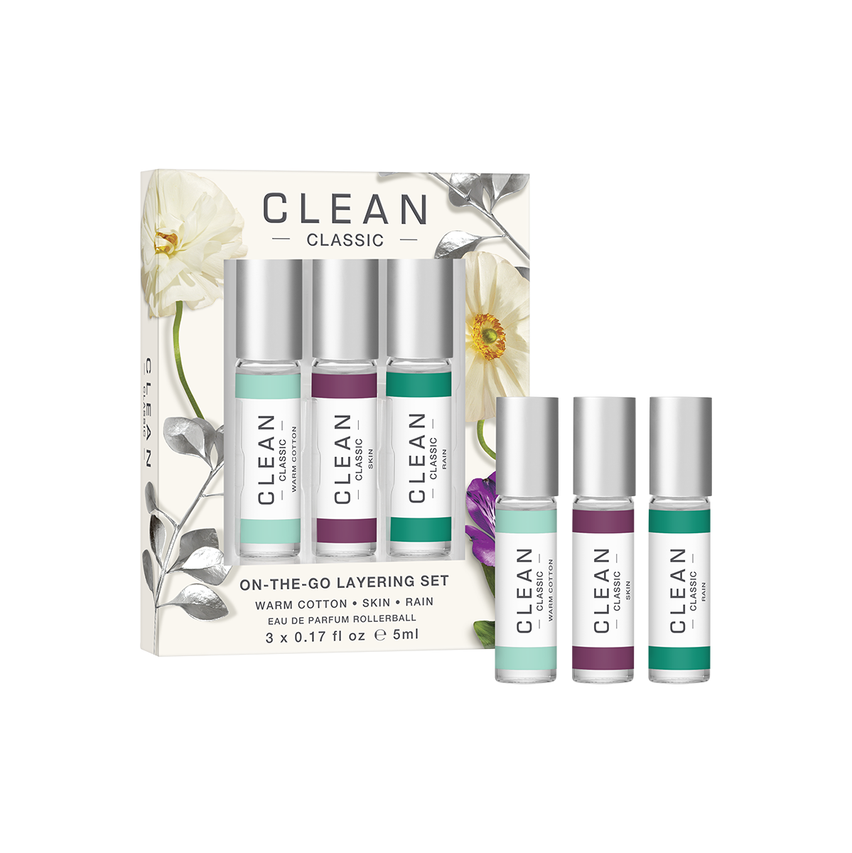CLEAN CLASSIC On-The-Go Layering Gift Set