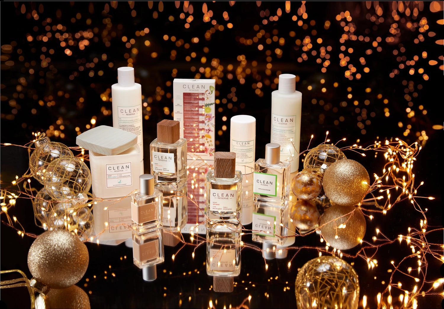 Clean Beauty Collective fragrances, candles and bodycare