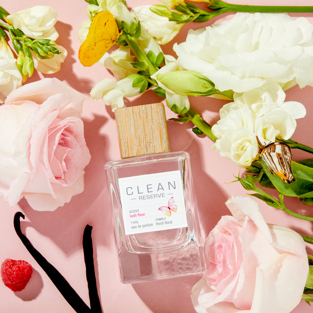 Farm Fresh: Damask Rose in CLEAN RESERVE Lush Fleur