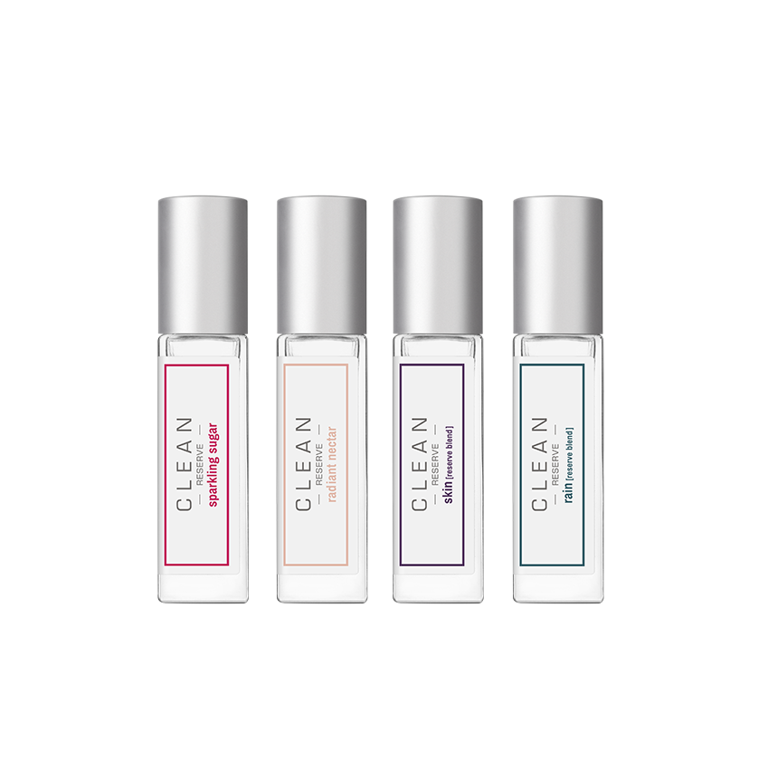 CLEAN RESERVE Travel Size Fragrance Gift Set Four Piece CLEAN