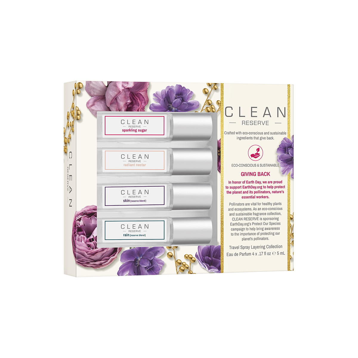 CLEAN RESERVE Travel Spray Layering Gift Set