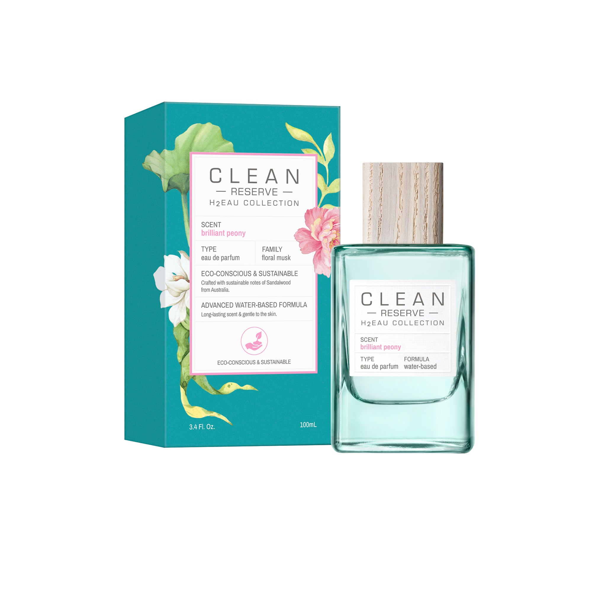 CLEAN RESERVE H2EAU Brilliant Peony – Clean Beauty Collective