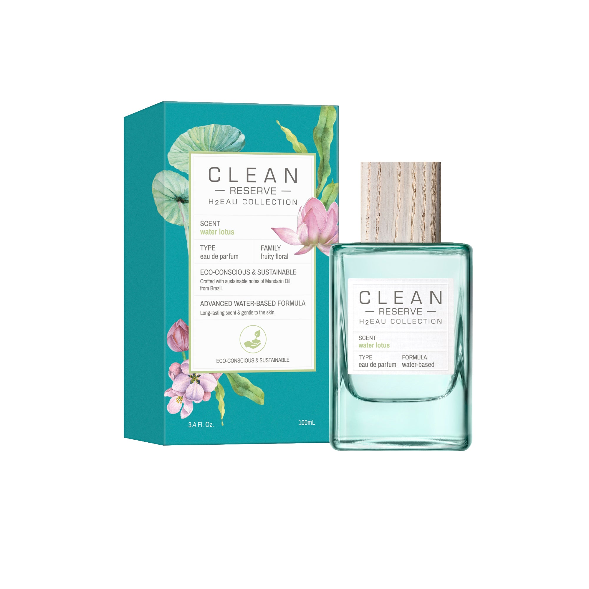 CLEAN RESERVE H2EAU Water Lotus Fragrance – Three Sizes – CLEAN