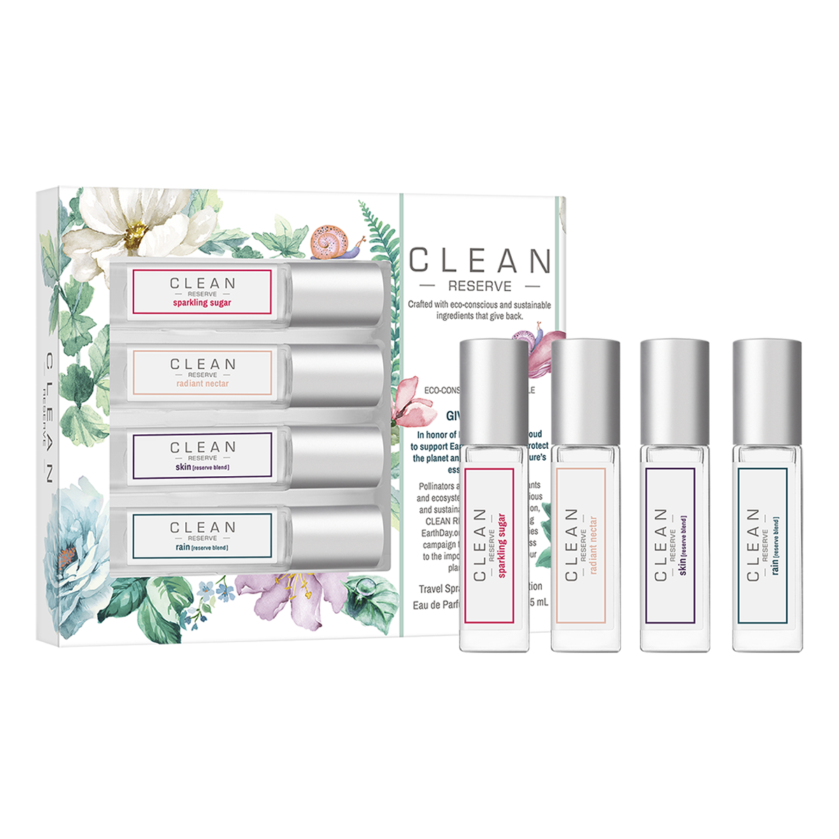 CLEAN RESERVE Travel-Size Fragrance Gift Set – Four-Piece – CLEAN ...