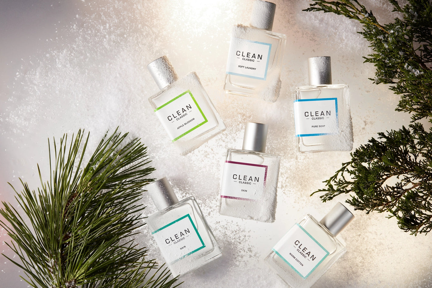Clean Classic Fragrances with ice