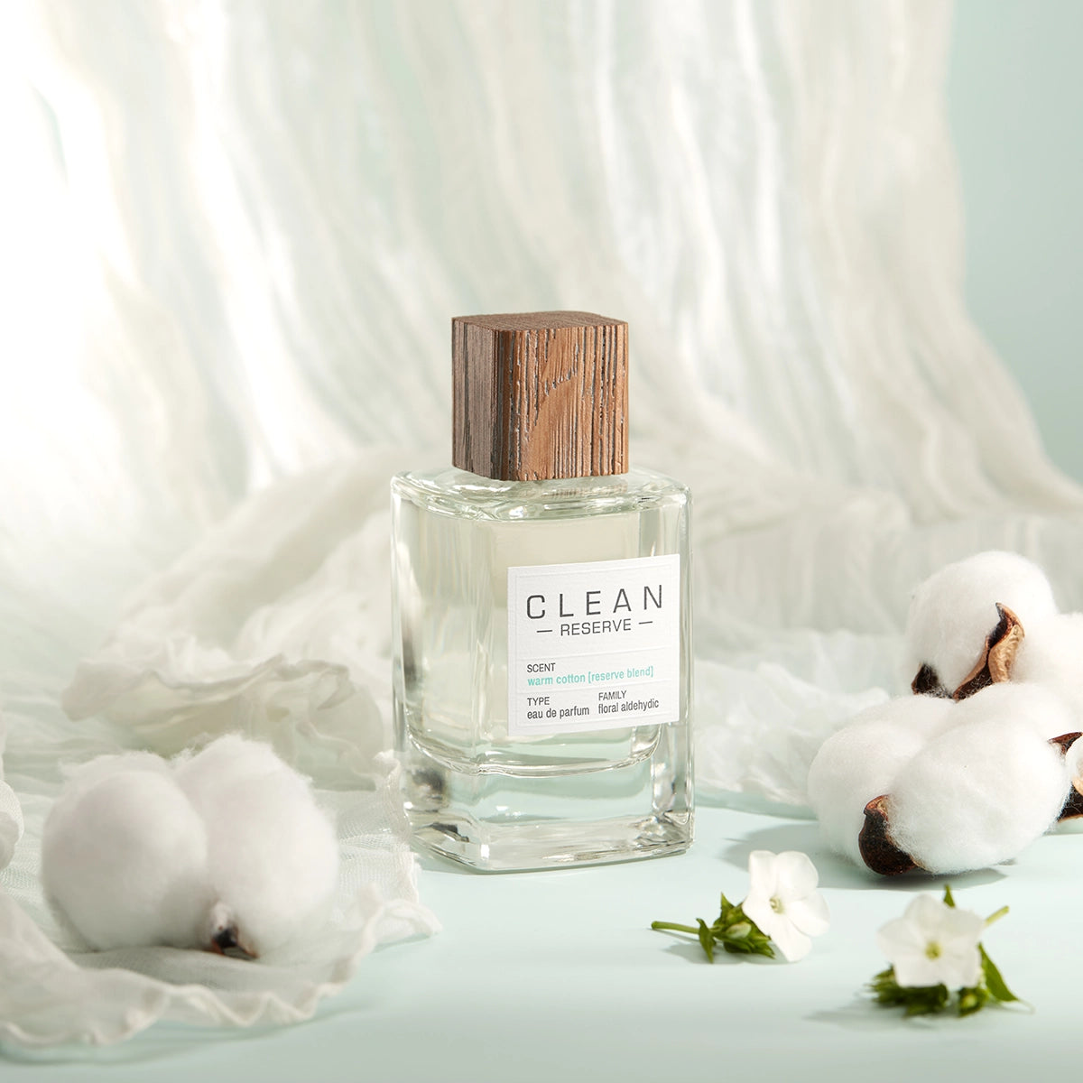 Clean Reserve Warm Cotton Eau De Parfum Travel Spray – 0.34 Fl Oz, NIB