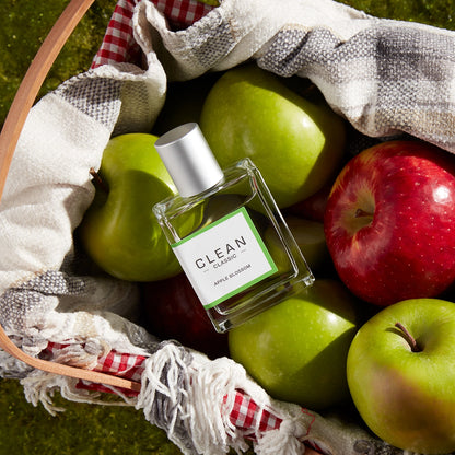 Clean Classic Apple Blossom fragrance in apple basket