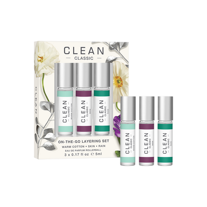 CLEAN CLASSIC On-The-Go Layering Gift Set