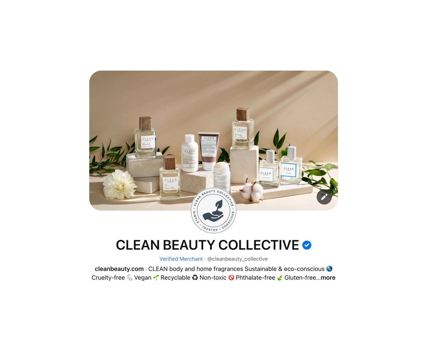 Clean Beauty Collective Pinterest