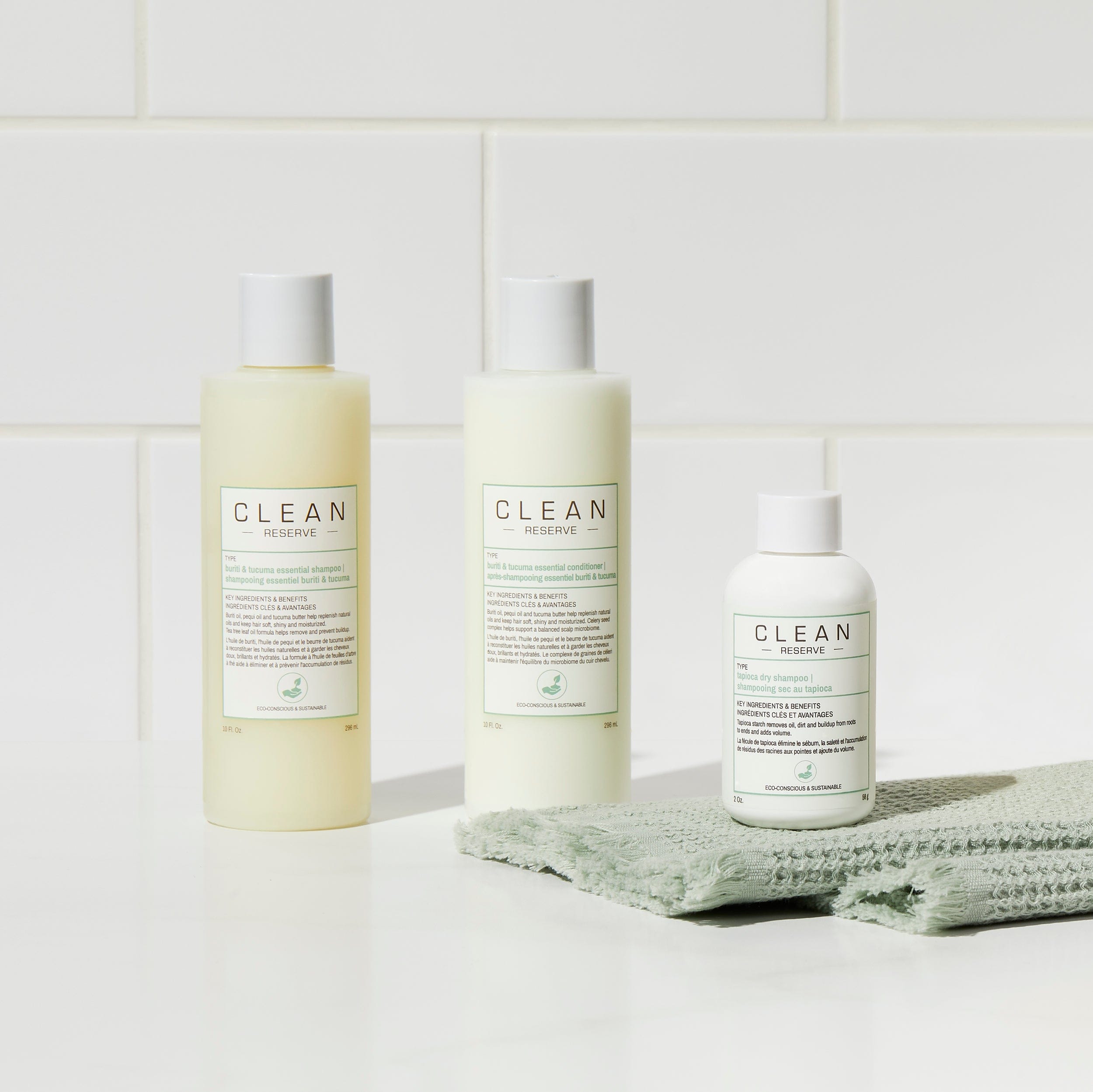 Clean Reserve Haircare collection