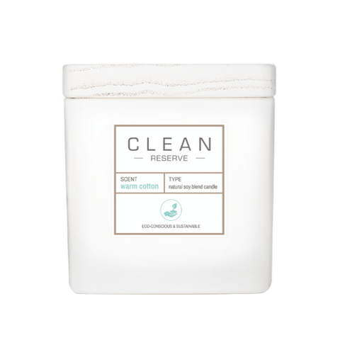 Clean warm cotton candle 2025